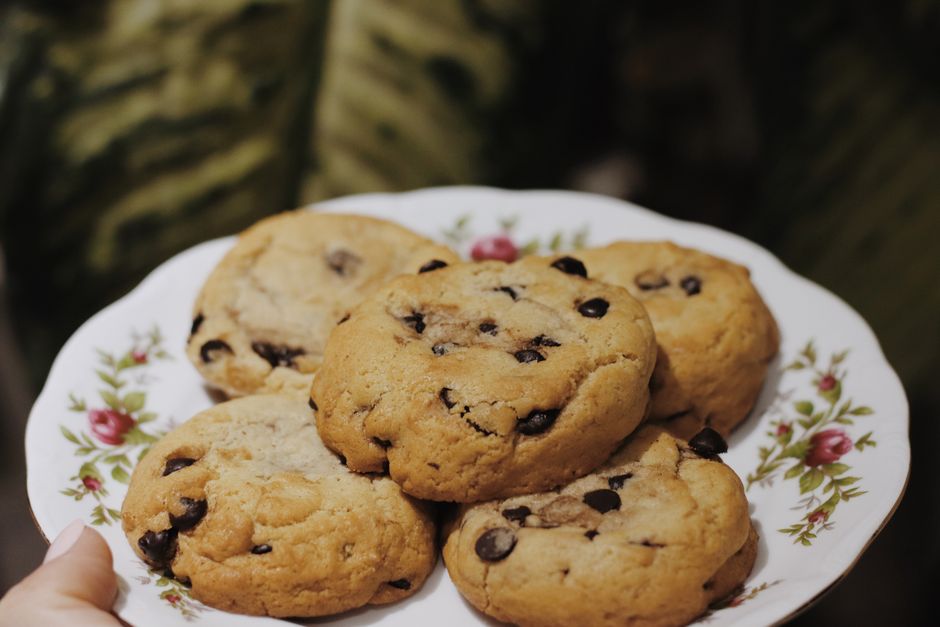 Chocolate Chip Scones — sourdough focaccia lazy for a weekend baking project — food · Baking