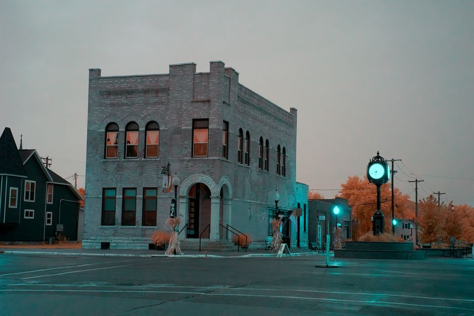 Small-Town Main Street with a short walking route — travel · Weekend Getaways