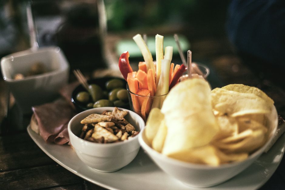 Late-Night Snack Table around a dessert-first menu — celebrations · Weddings