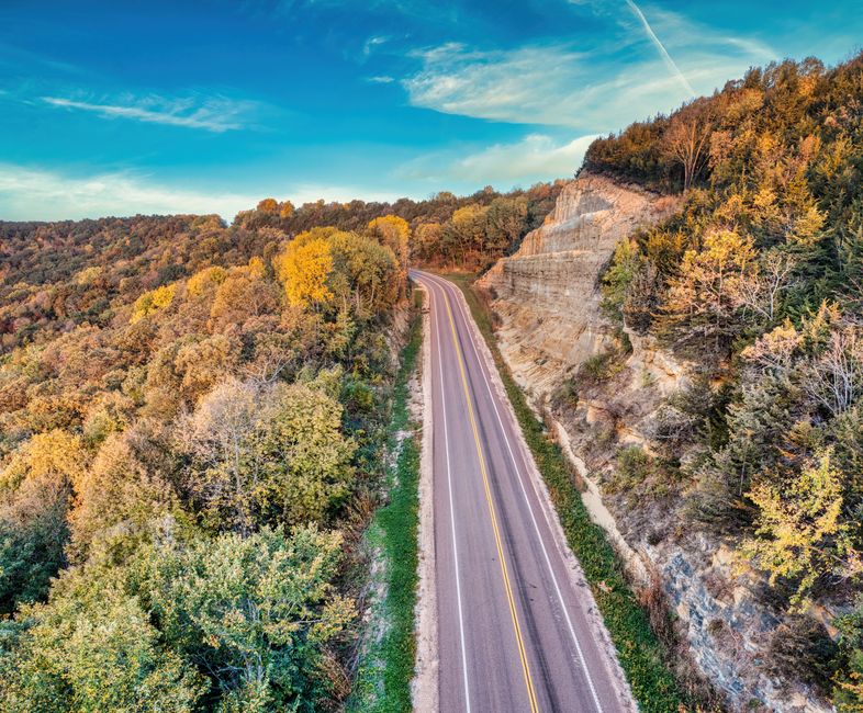 Scenic Byway with a weather-flexible route — travel · Road Trips