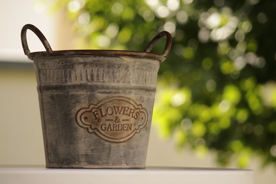 Tin-Can Planter using leftover materials — diy-creativity · Upcycling