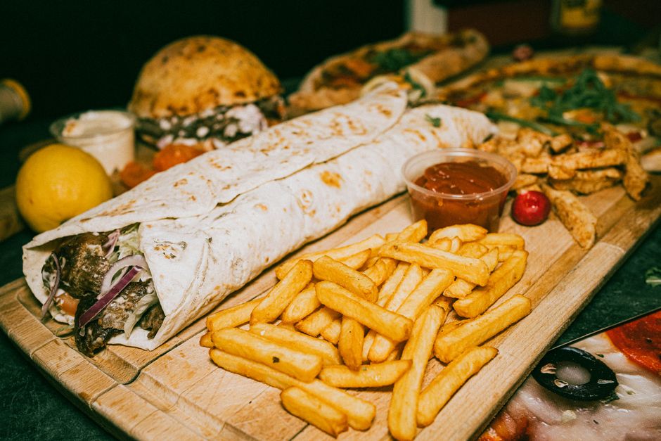 Make-Your-Own Pita Station for a holiday gathering — food · Food & Hosting