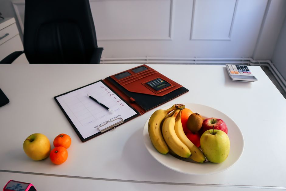 Water-And-Fruit Setup after an interrupted night after an interrupted night — wellness · Morning Routines