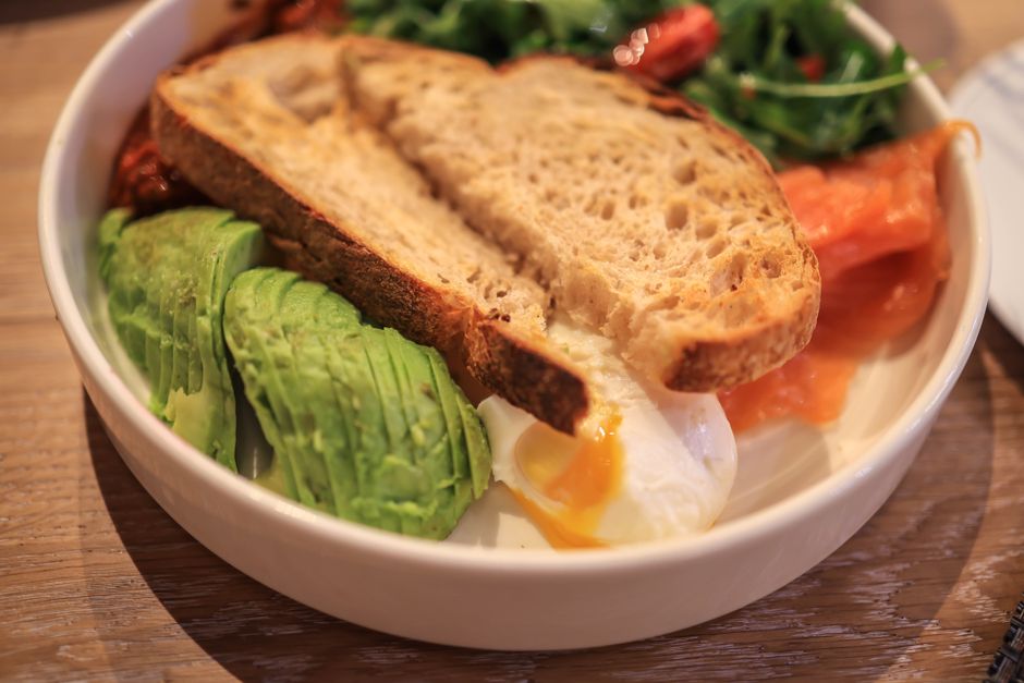 Smoked Salmon Toast with orange zest — food · Breakfast & Brunch