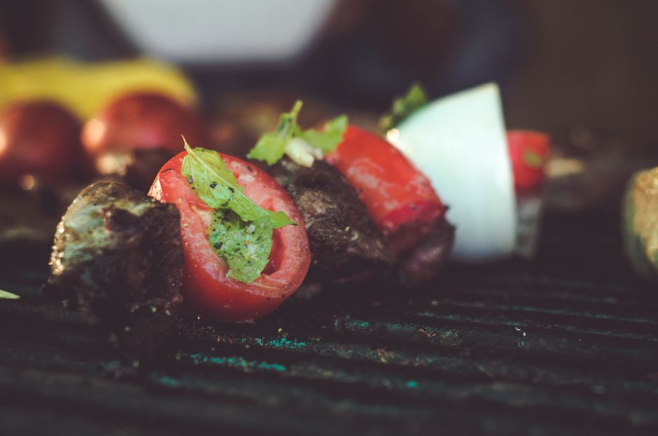 Caprese Skewers for a cocktail-style spread — food · Party Food
