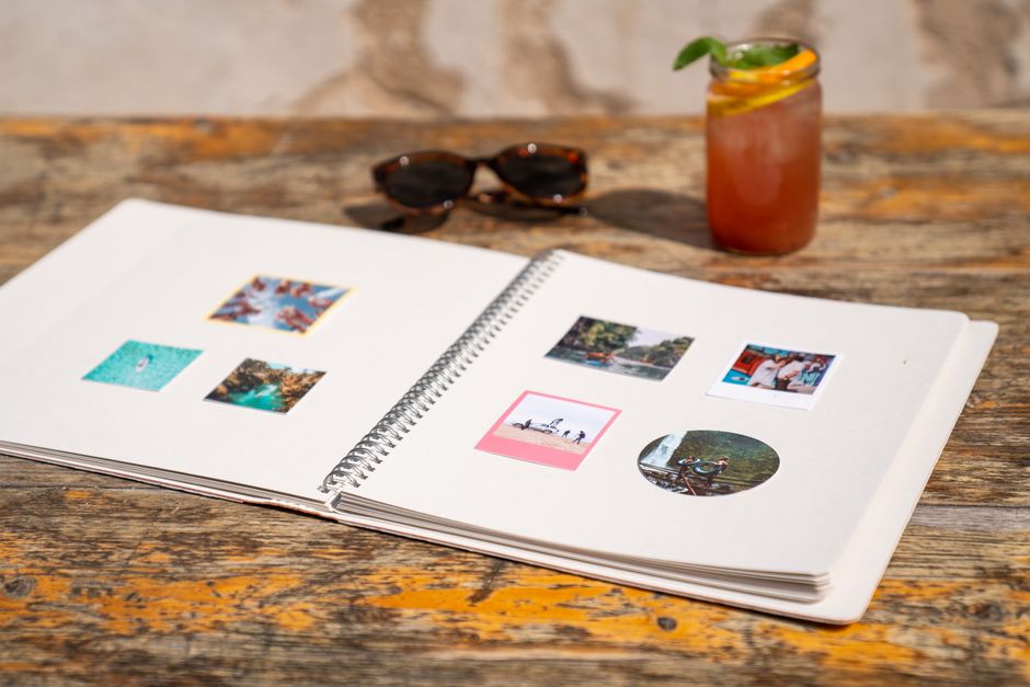 Photo Magnet Set with a layered-paper effect — diy-creativity · DIY Gifts