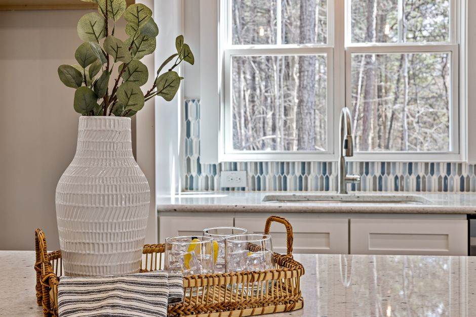 Countertop Tray with a practical focal point — home · Kitchens