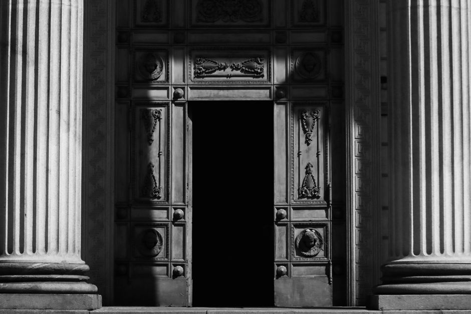 Shadow Study — doorway geometry learning from recycled paper — diy-creativity · Photography