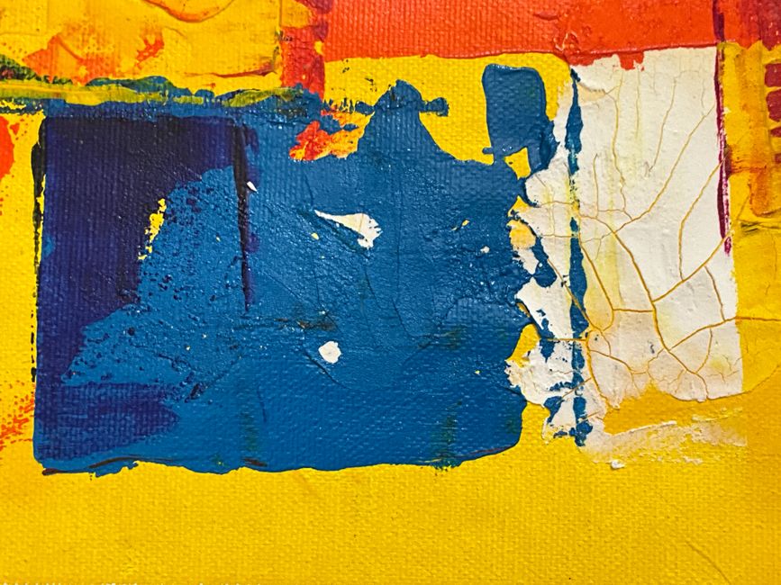 Acrylic Abstract Blocks for learning new technique — diy-creativity · Art & Painting