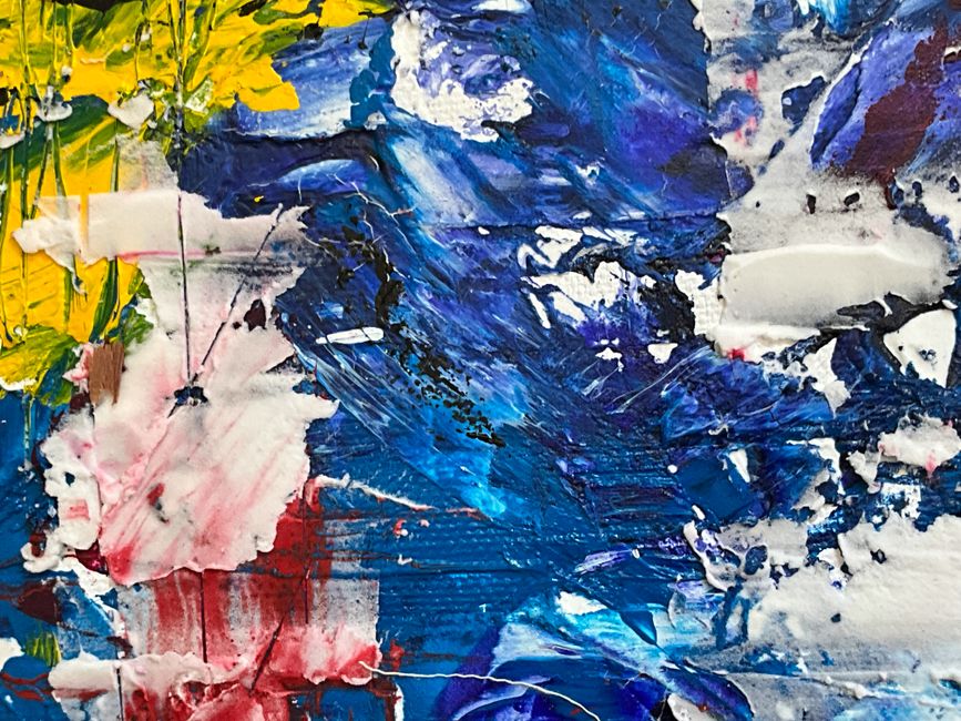 Palette-Knife Landscape with a tactile texture — diy-creativity · Art & Painting
