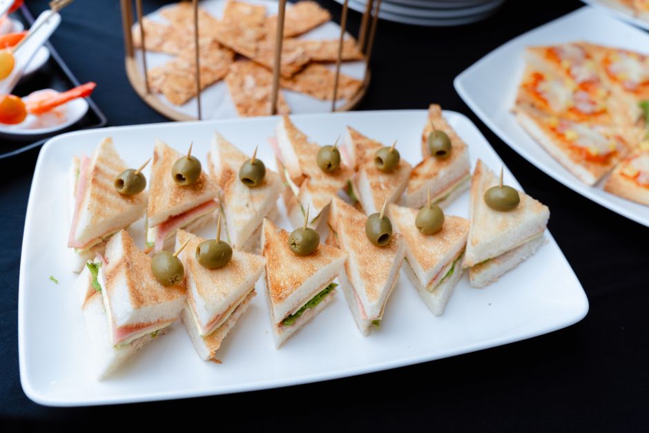 Tea Sandwich Tray for a small apartment — food · Food & Hosting