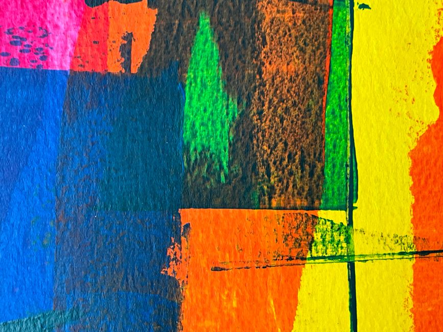 Acrylic Abstract Blocks for a keepsake project — diy-creativity · Art & Painting