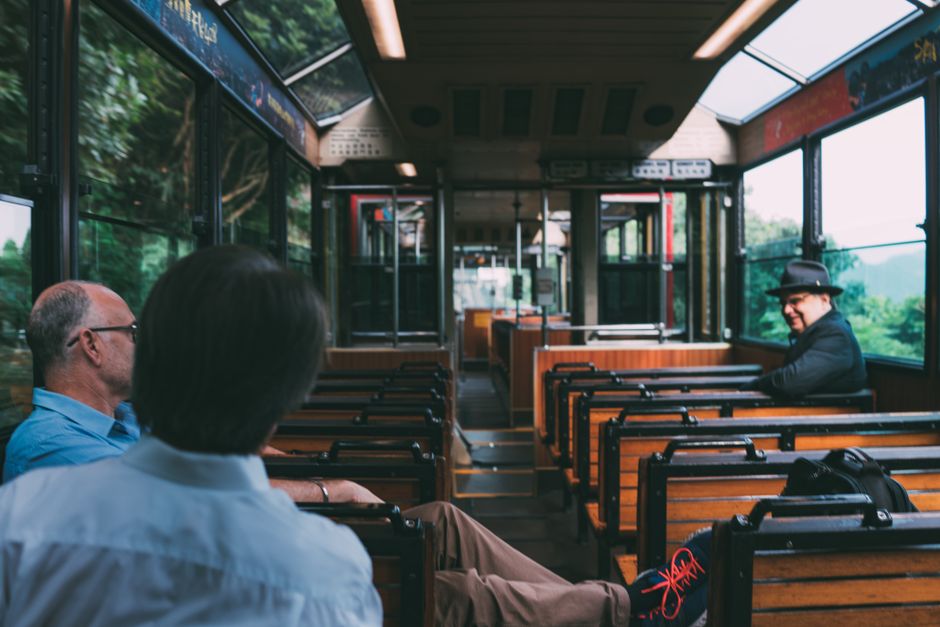 Train Ride around a waterfront walk — travel · Family Travel