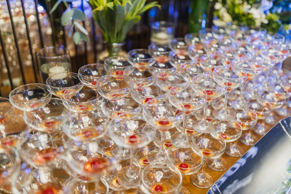 Sparkling Mocktail Bar around a seasonal color palette — celebrations · New Year's