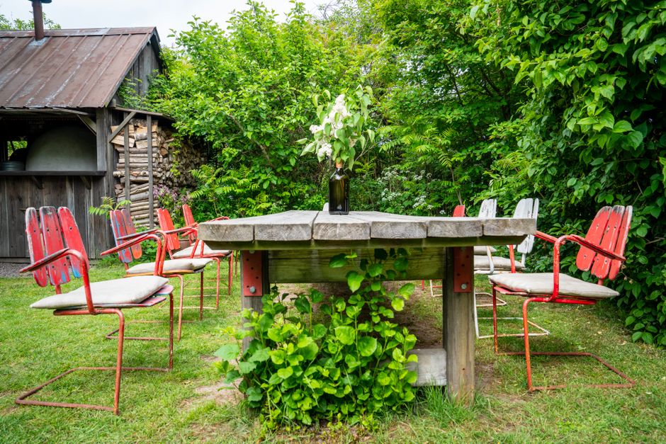 clever garden & outdoor storage moves with warm evening lighting — home · Garden & Outdoor