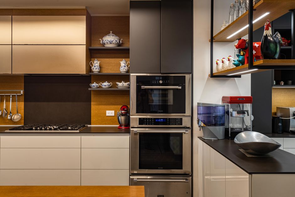 Open Shelving with a useful styling trick — home · Kitchens