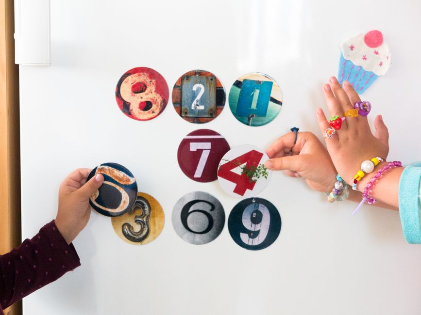 Air-Dry Clay Magnet for a rainy afternoon — diy-creativity · Crafts