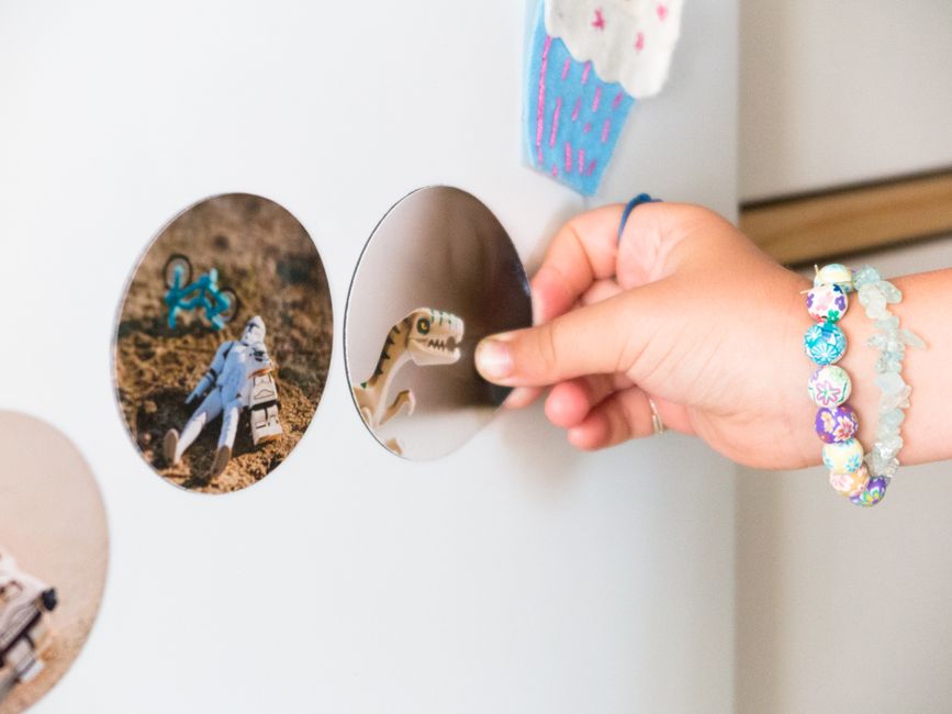 Air-Dry Clay Magnet for dish everyday photos — diy-creativity · Crafts
