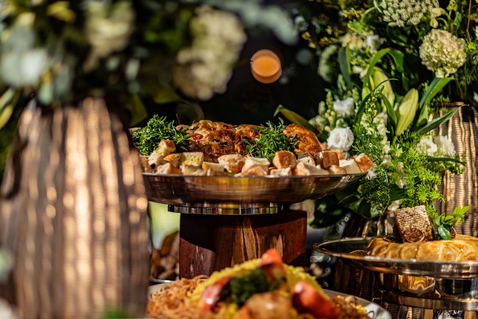 Buffet Station with a nostalgic detail — celebrations · Thanksgiving