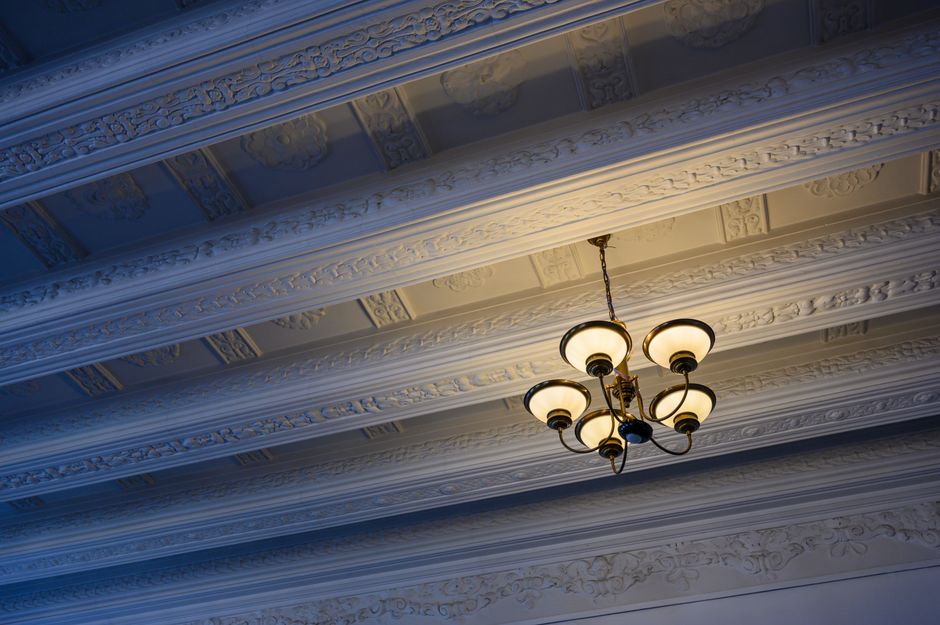 Statement Ceiling with a durable everyday finish — home · Interior Design