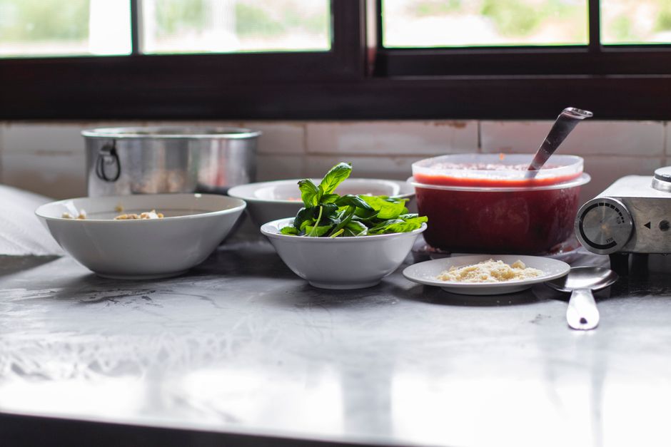 Pasta Night Spread for your own spread — food · Food & Hosting