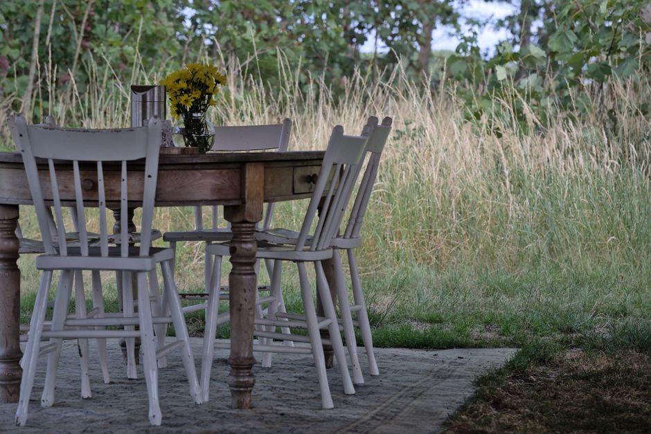 Patio Rug with hidden everyday storage — home · Garden & Outdoor