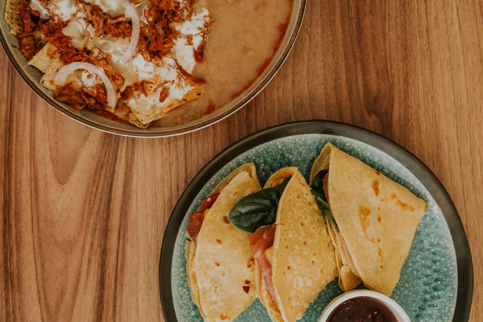 Black Bean Enchiladas for a make-ahead evening — food · Dinner Ideas
