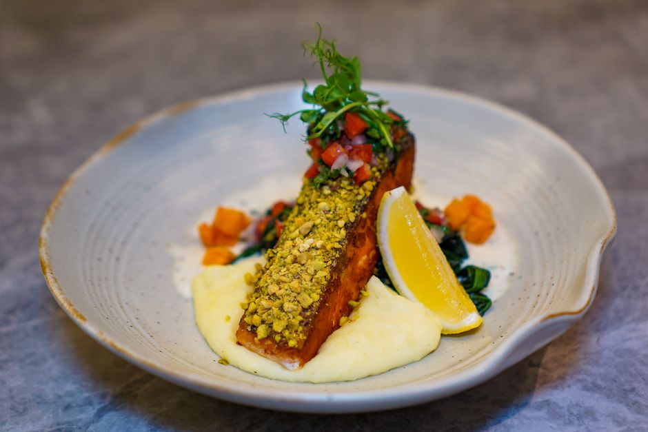 Lemon Herb Salmon with herbed breadcrumbs — food · Dinner Ideas