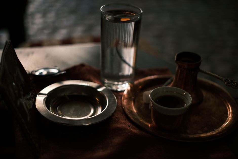 Coffee-Shop Still Life using pressed botanicals — diy-creativity · Photography