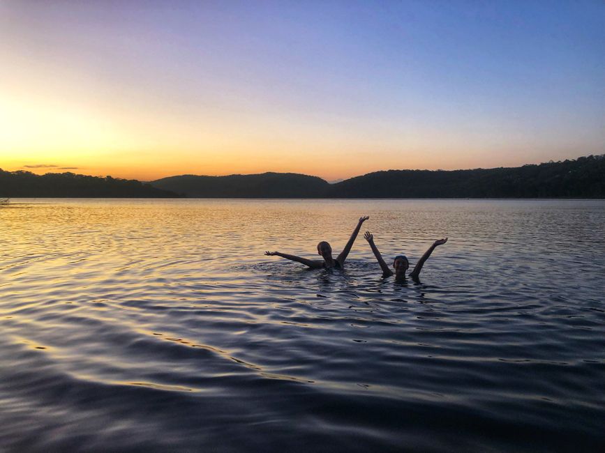 Sunrise Swim around a local craft shop — travel · Beach Vacations