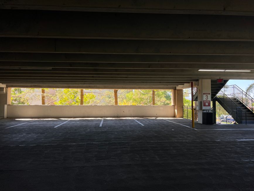Screen Parking Spot with a nature break — wellness · Sleep