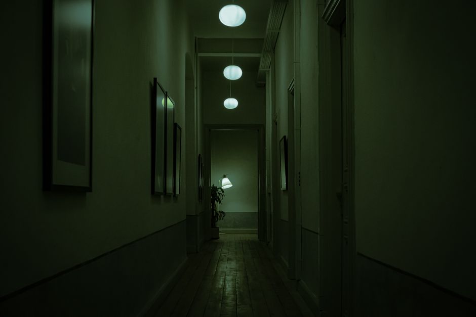 Haunted Hallway for a late-afternoon gathering — celebrations · Halloween