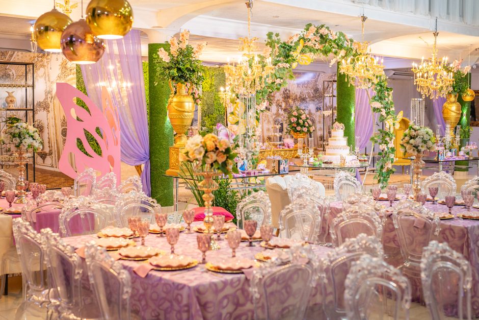 Theme Reveal Entrance with a playful party favor — celebrations · Parties