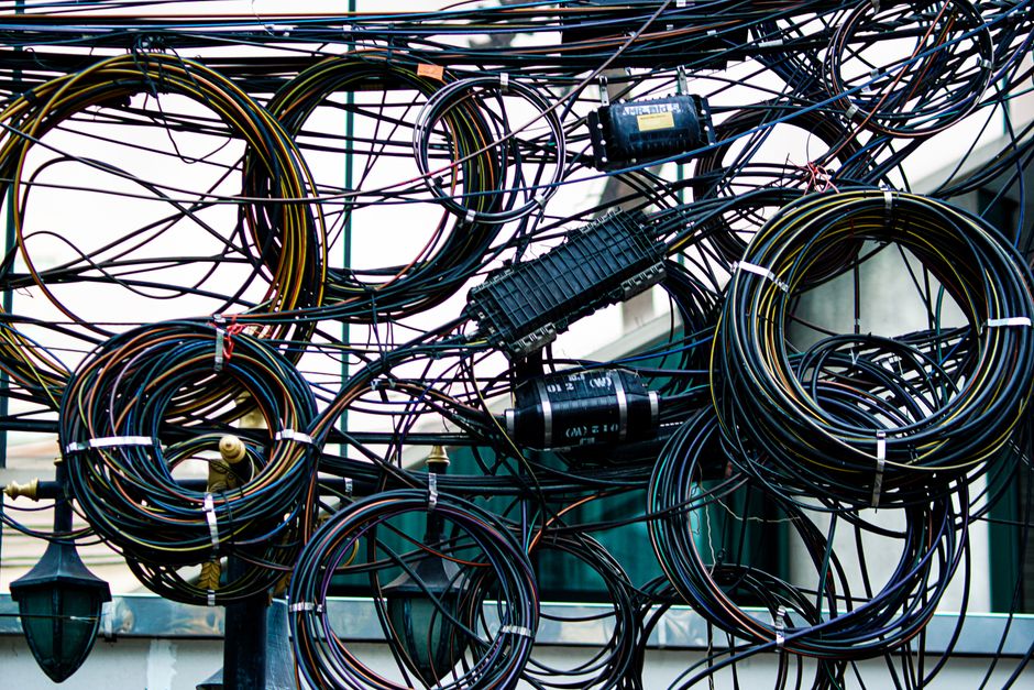 Hidden Cable Route for a shared home — home · Home Hacks