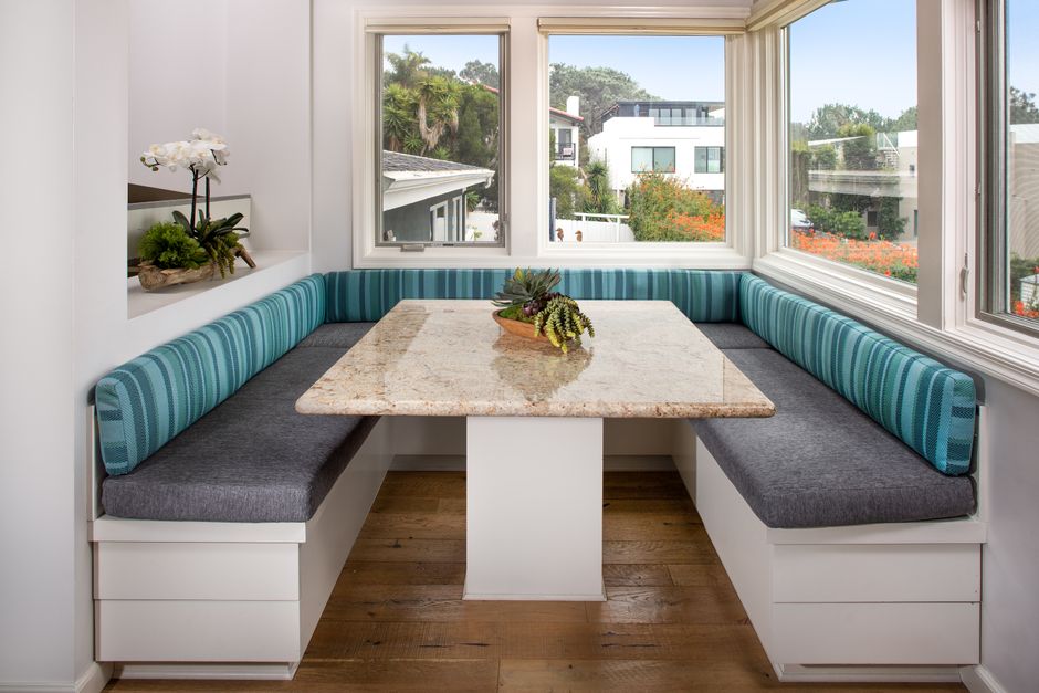 Breakfast Nook with a durable everyday finish — home · Kitchens