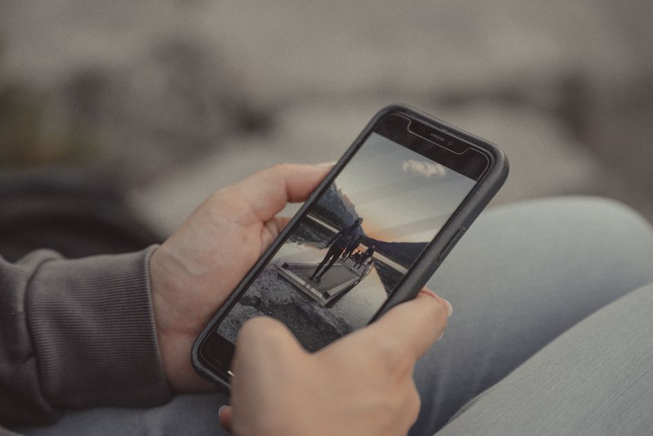 Phone Parking during a screen break — wellness · Evening Routines