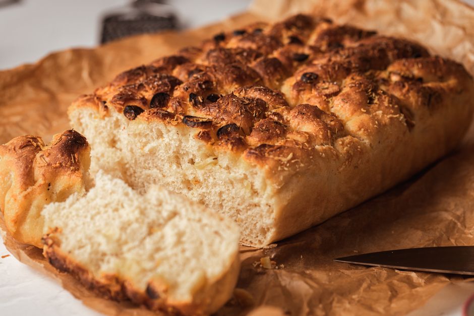 Focaccia for loaf beginner bakers — food · Baking