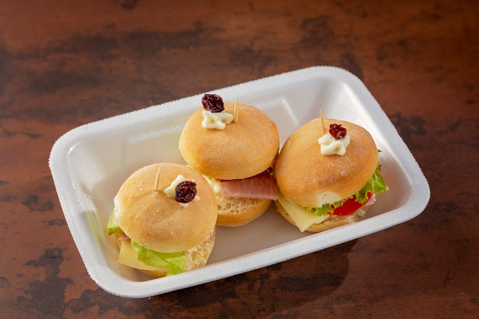 Tea Sandwich Tray — family style pasta with a signature beverage — food · Food & Hosting