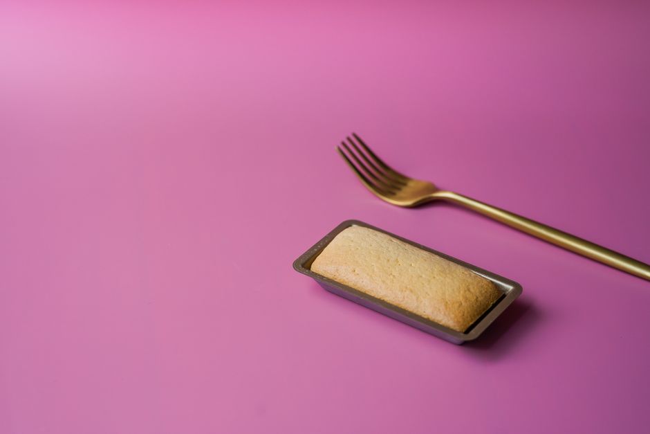 Lemon Loaf with raspberry jam — food · Baking