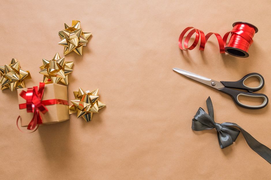 Gift-Wrapping Station for a weather-flexible event — celebrations · Christmas