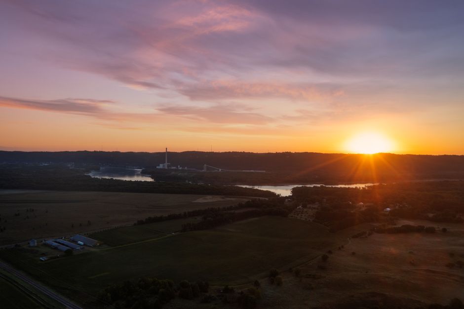 Sunset Overlook with a quiet neighborhood stop — travel · Couples Travel