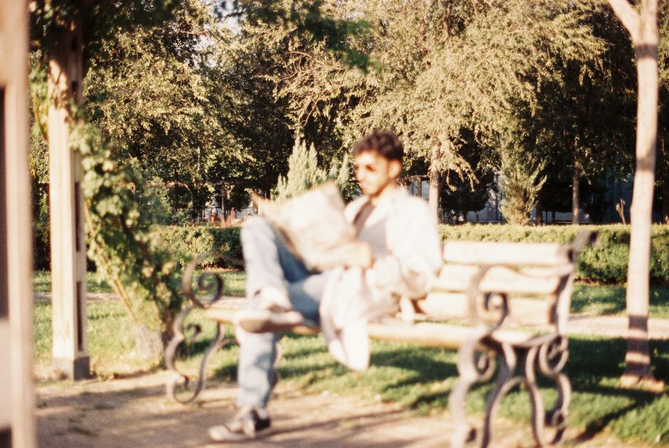 Park Bench Reading Stop with a sunset picnic — travel · Solo Travel