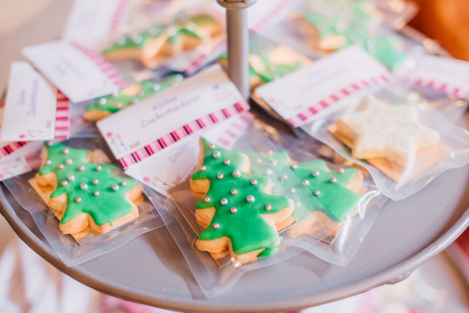 Cookie Decorating Counter — brunch buffet build for a family reunion — food · Food & Hosting