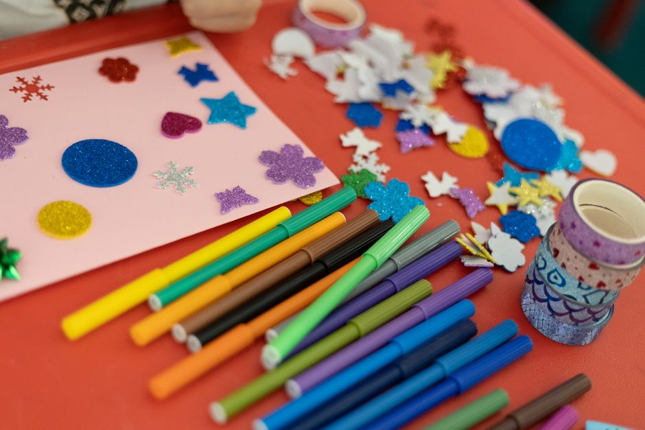 Coloring Session after a busy meeting after a busy meeting — wellness · Relaxation