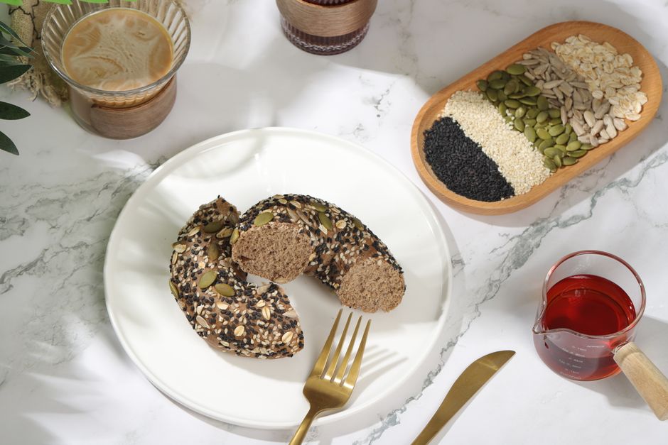 Honey Oat Bread with brown butter — food · Baking