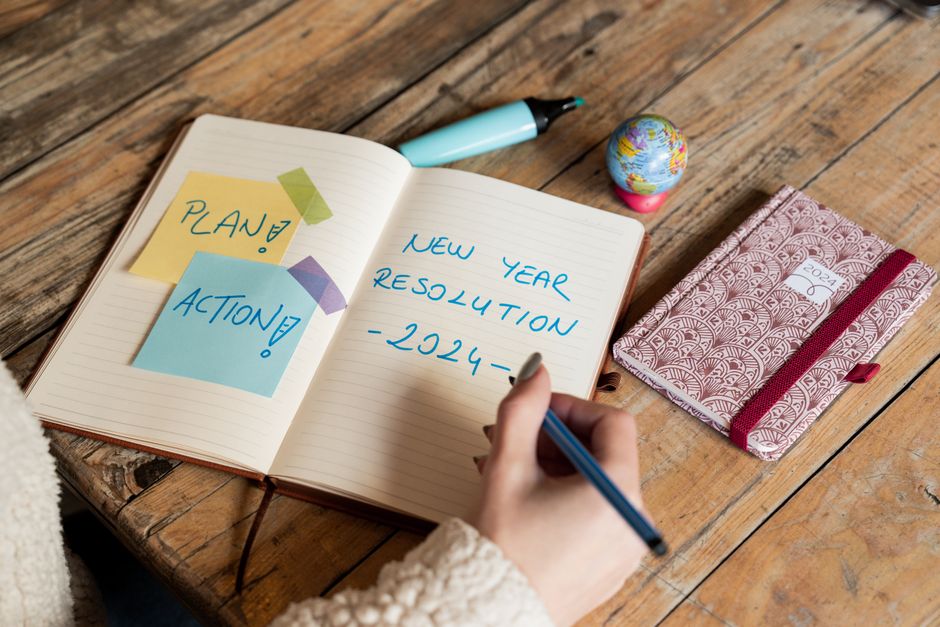Resolution Jar for a late-afternoon gathering — celebrations · New Year's