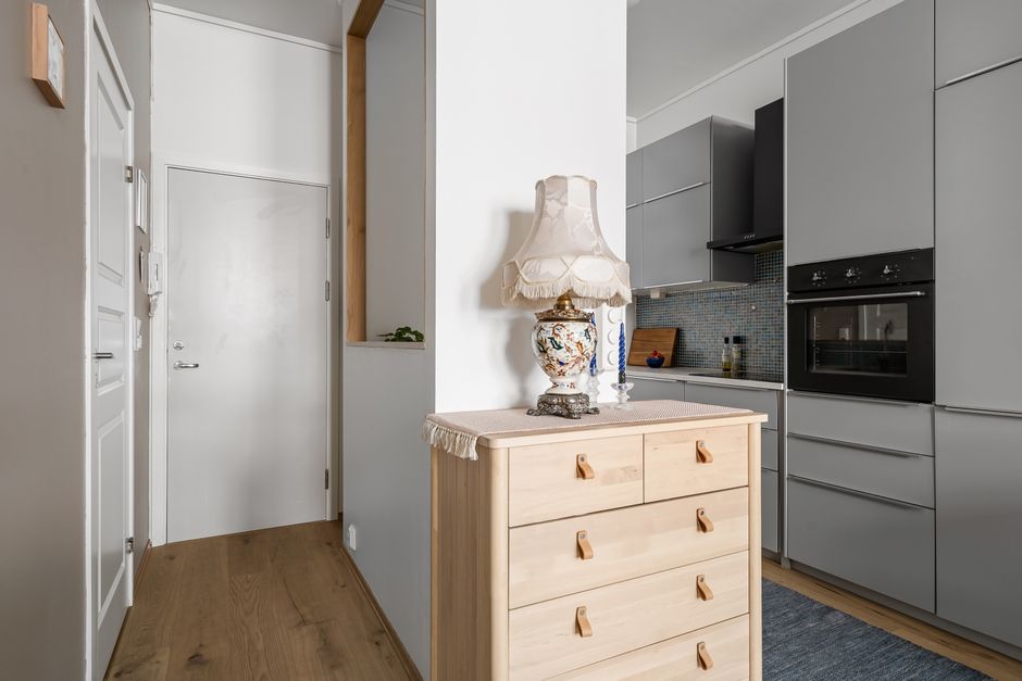 Small Dresser with woven texture — home · Bedrooms