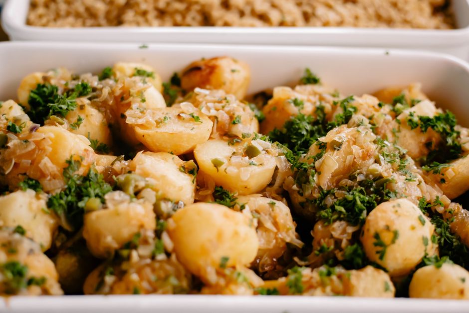 Baked Potato Bar for a game night — food · Food & Hosting