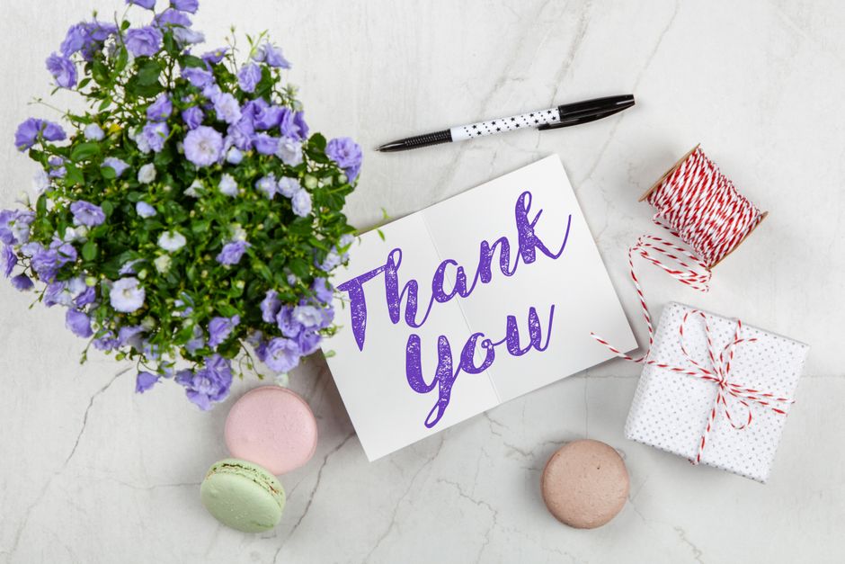 Gratitude Jar around a handmade centerpiece — celebrations · Thanksgiving