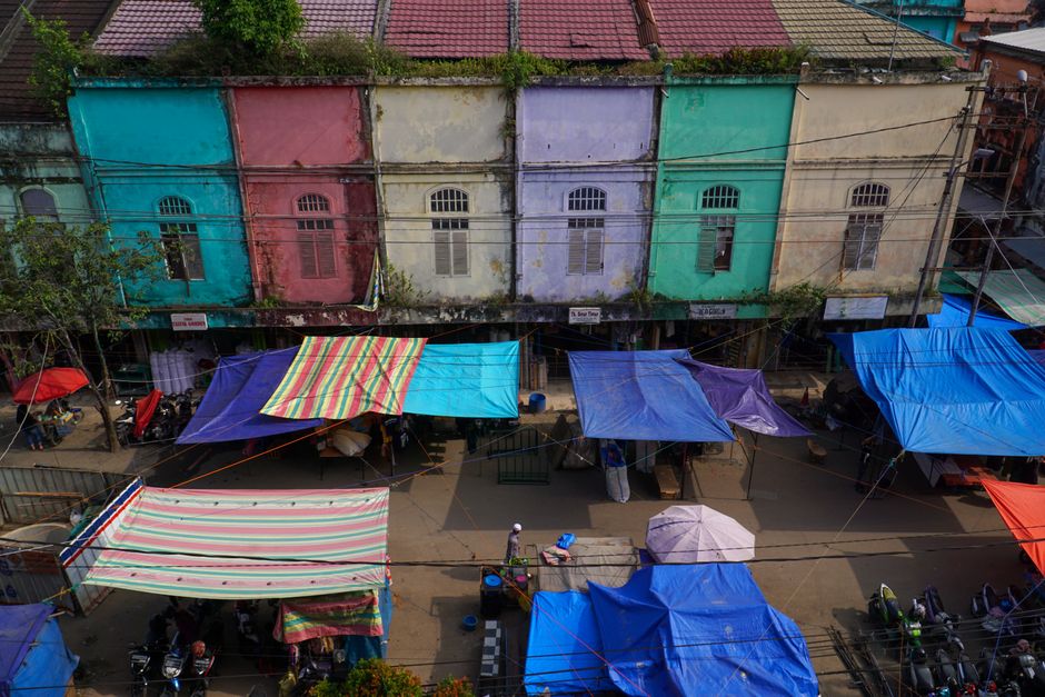 Market Color Hunt with a bold geometric pattern — diy-creativity · Photography